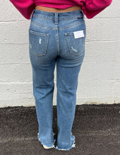 Load image into Gallery viewer, The Goodness High Rise Frayed Wide Leg Jeans