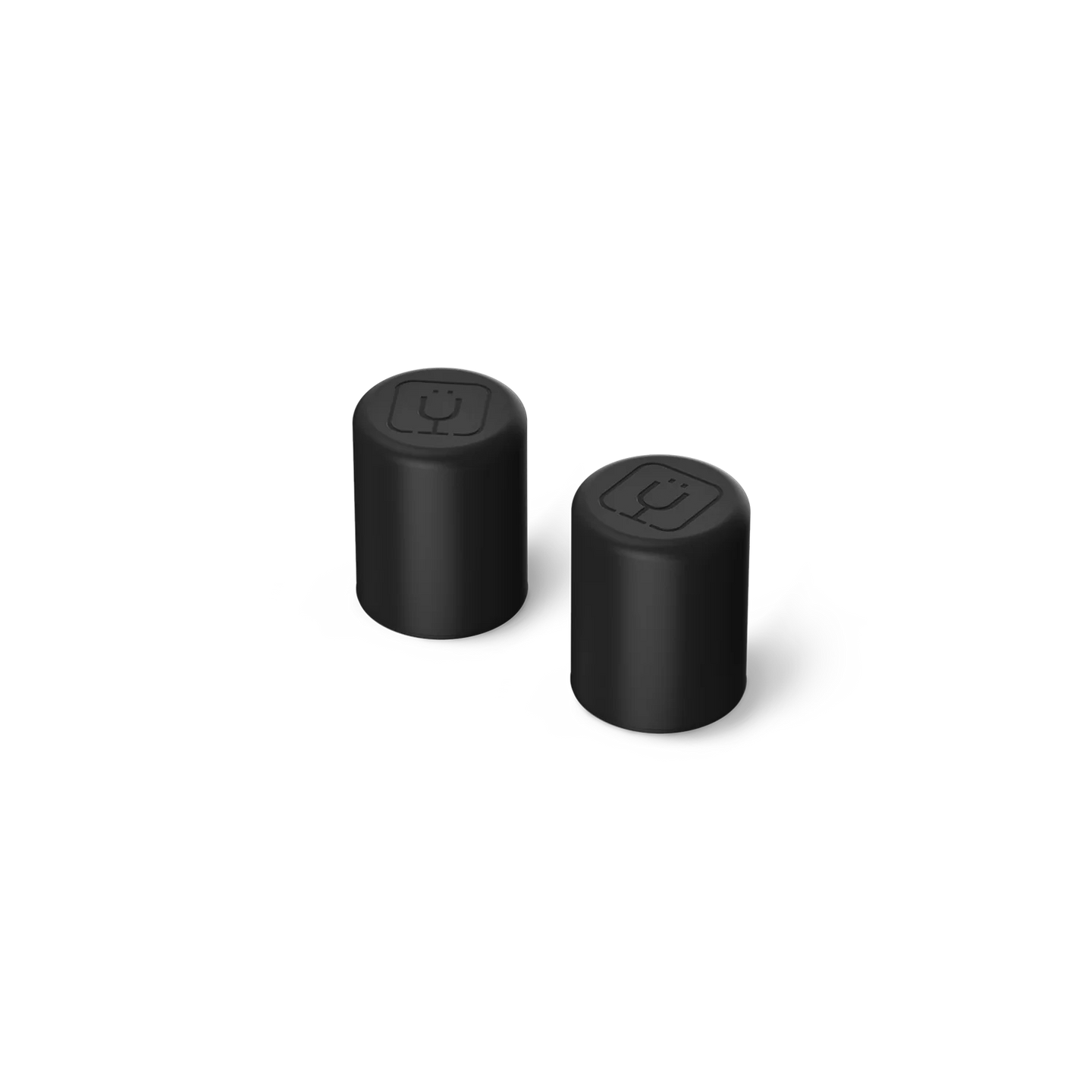 BruMate Era Magnetic Straw Cover 2-Pack in Black