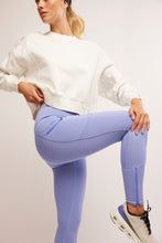 Load image into Gallery viewer, Free People Keepin’ Cozy Legging in Blueberry