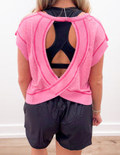 Load image into Gallery viewer, I&#39;ve Been Changing Open Back Top in Pink