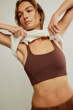 Load image into Gallery viewer, Free People Never Better Square Neck Bra in Cocoa