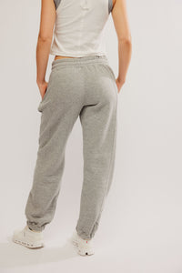 Free People Sprint To The Finish Pants in Heather Grey