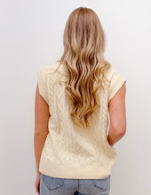 Load image into Gallery viewer, Southern Shirt Women&#39;s Comfy/Cozy Sweater Vest in Parchment