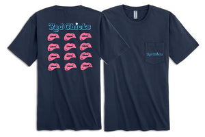 Old Row Rad Chicks Lips Pocket Tee