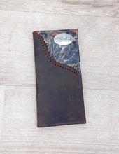 Load image into Gallery viewer, Fencerow Camo Roper Ole Miss Wallet