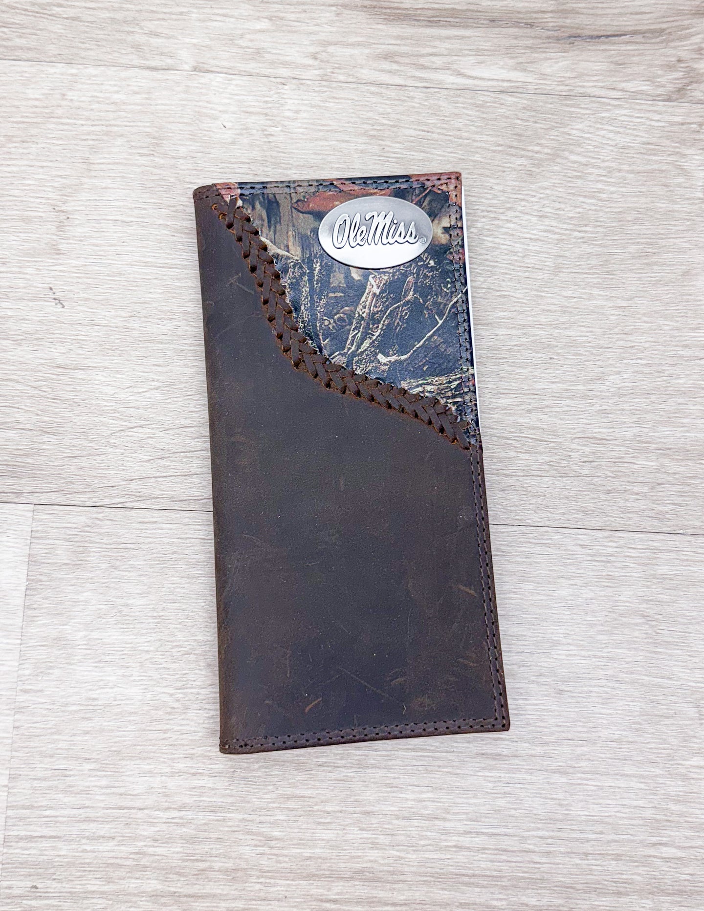 Fencerow Camo Roper Ole Miss Wallet