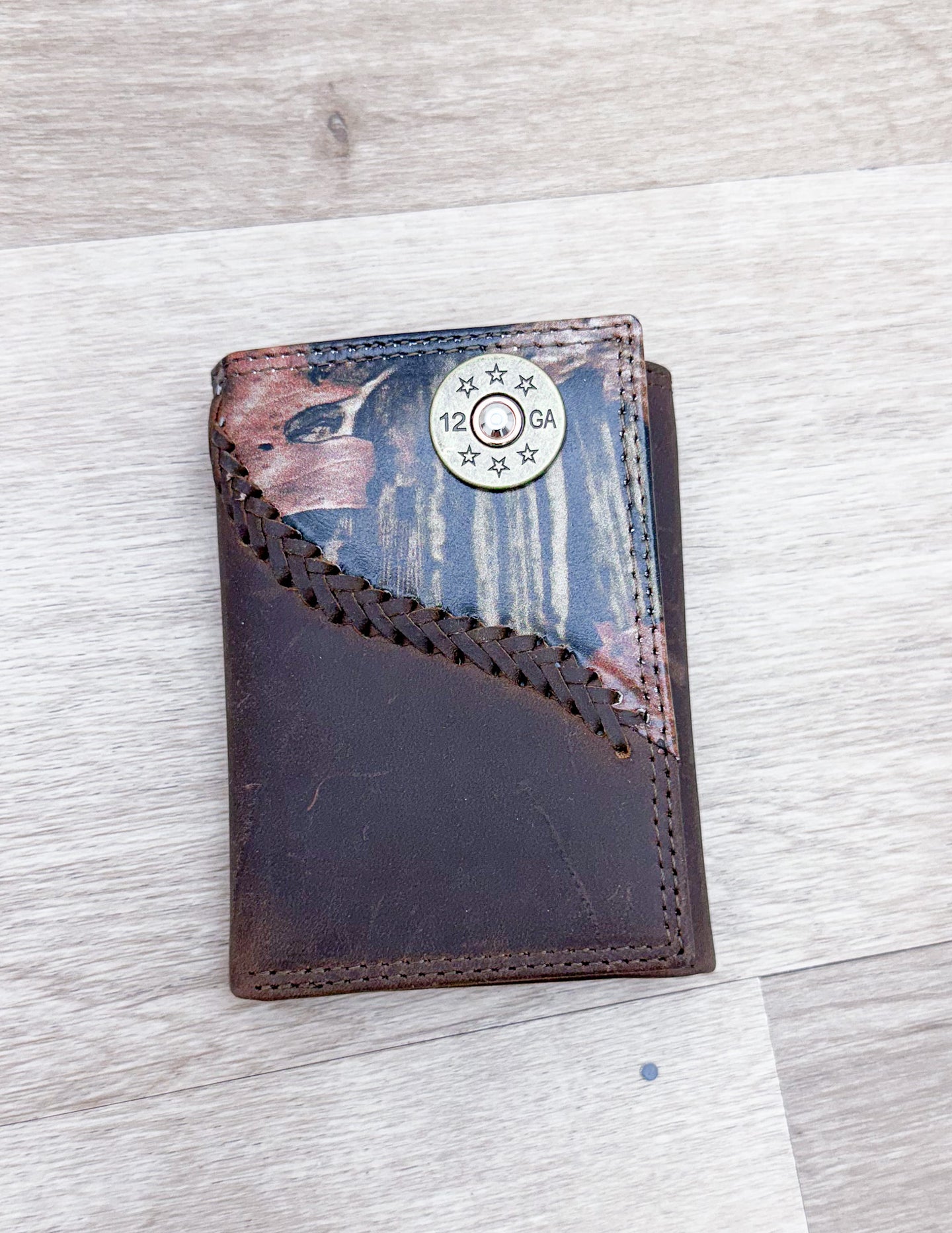 Fencerow Camo Trifold Shot Shell Wallet