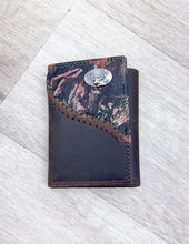 Load image into Gallery viewer, Fencerow Camo Trifold Buck Wallet