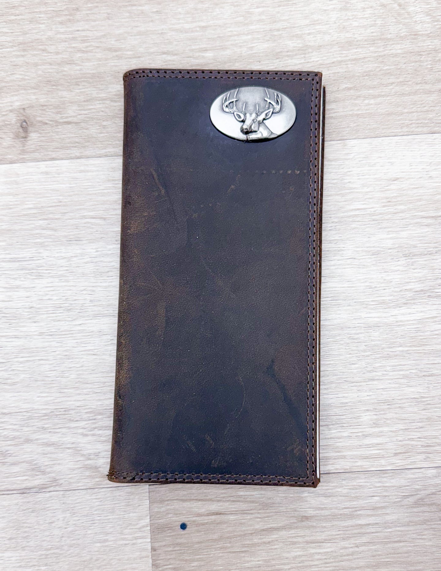 Light Brown Crazy Horse Buck Wallet