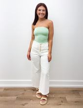 Load image into Gallery viewer, Boss Babe Denim Mid Rise Pants