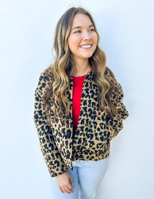 Run This Town Leopard Jacket