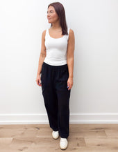 Load image into Gallery viewer, Just Your Basic Scoop Neck Tank in Off White