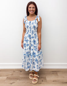 Darling Delight Floral Maxi Dress