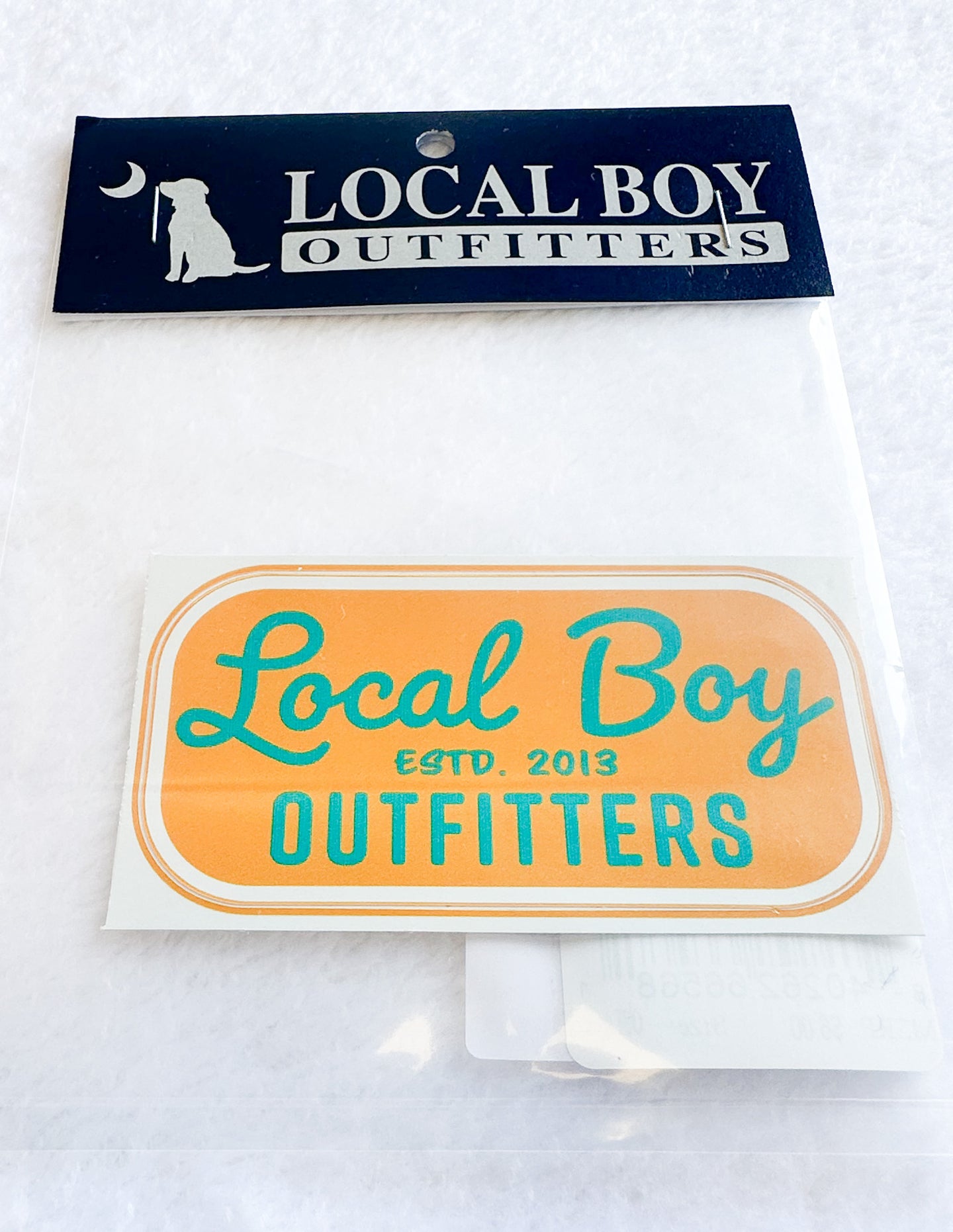 Local Boy Retro Patch Decal