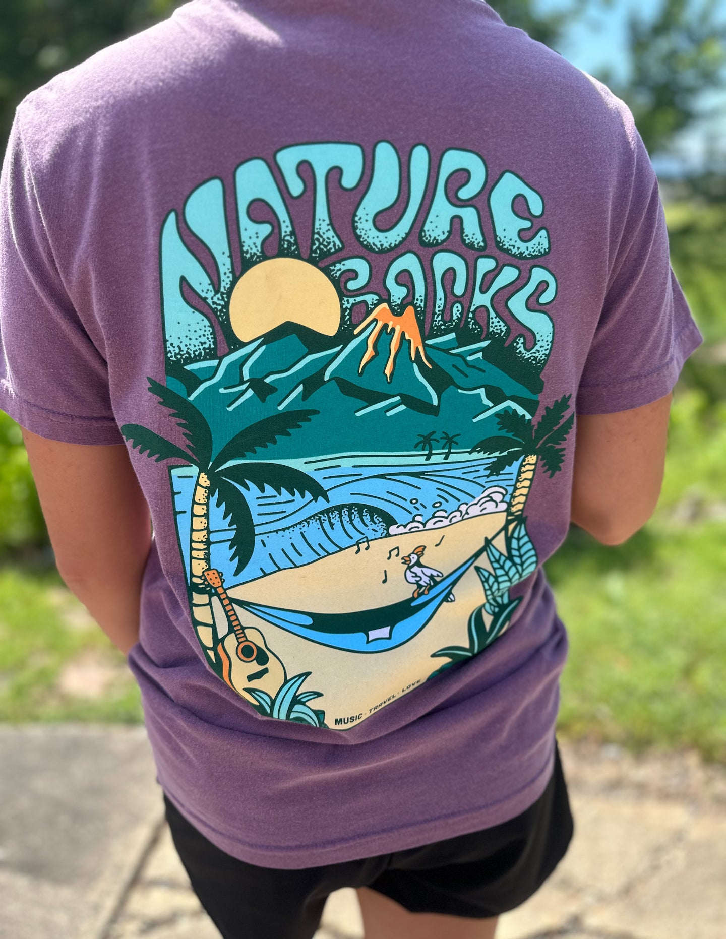 Nature Backs Pura SS Tee