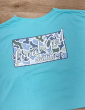 Load image into Gallery viewer, Local Girl Localflage Coast Plate SS Tee in Chalky Mint