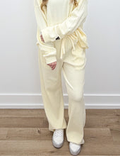 Load image into Gallery viewer, Lulu Mac Waffle Pants in Butter