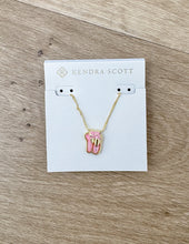 Load image into Gallery viewer, Kendra Scott Pink Ballet Slippers in Gold