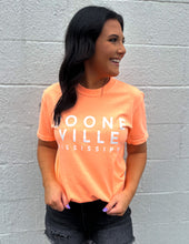 Load image into Gallery viewer, JAC&#39;s Neon Booneville SS Tee Neon Cantaloupe