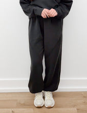 Load image into Gallery viewer, Feel The Thunder Scuba Low Rise Joggers in Black