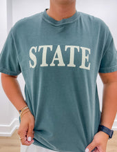 Load image into Gallery viewer, Mississippi State SS Tee in Blue Spruce