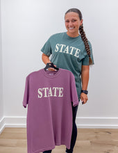 Load image into Gallery viewer, Mississippi State SS Tee in Berry