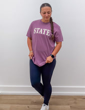 Load image into Gallery viewer, Mississippi State SS Tee in Berry