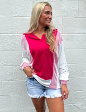 Load image into Gallery viewer, Golden Hour Sweatshirt Fuchsia