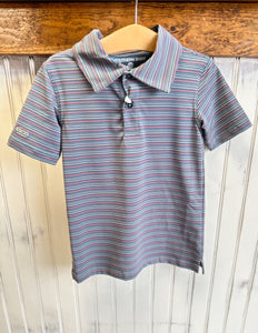 Southern Shirt Co. Youth Sawgrass Self Collar Stripe Polo