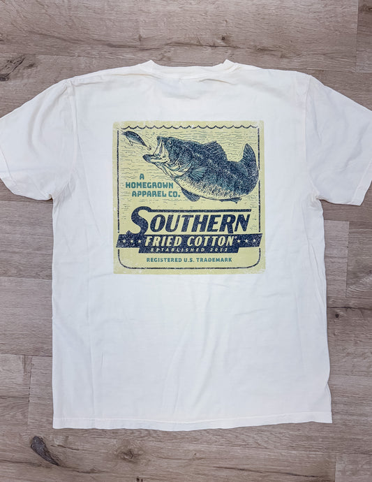 Southern Fried Cotton Old School Bass SS Tee