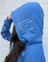 Load image into Gallery viewer, Jadelynn Brooke More Kindness Hidden Message Waffle Hoodie