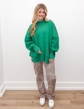 Load image into Gallery viewer, The World Is Spinning Leopard Jeans