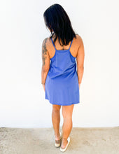 Load image into Gallery viewer, She’s Cute Tank Dress in Royal Blue