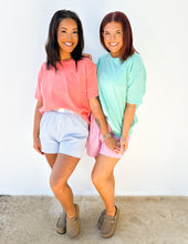 Load image into Gallery viewer, Happy With Me Plaid Shorts in Light Blue