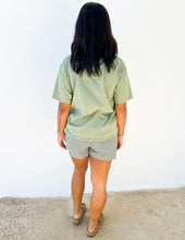 Load image into Gallery viewer, Happy With Me Plaid Shorts in Green