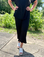 Load image into Gallery viewer, Boho Breeze Pant Set Black