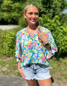 The Way I Do Floral Blouse