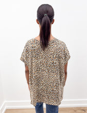 Load image into Gallery viewer, Believe In The Good Leopard Short Sleeve Top