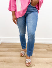Load image into Gallery viewer, It Girl High Rise Slim Straight Jeans