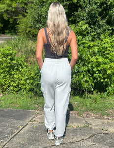 Lost in My Fairy Tale Scuba Cargo Joggers Lt H Grey