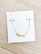 Load image into Gallery viewer, Kendra Scott Big Sis Pendant Necklace in Gold/Freshwater CLTRD Pearl