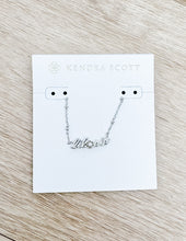 Load image into Gallery viewer, Kendra Scott Lil Sis Pendant Necklace in Silver/Freshwater CLTRD Pearl