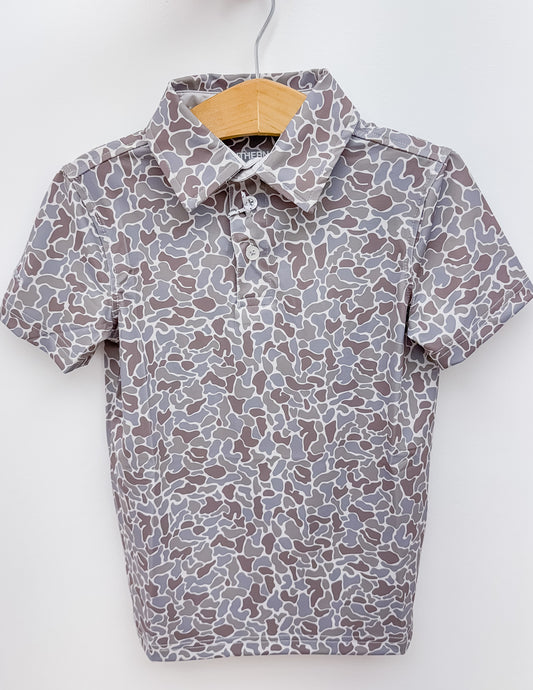Southern Shirt Co. Youth Hunters Hideaway Printed Polo
