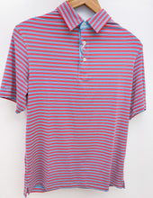 Load image into Gallery viewer, Southern Shirt Co. Men&#39;s Scoreboard Stripe Polo in Grove