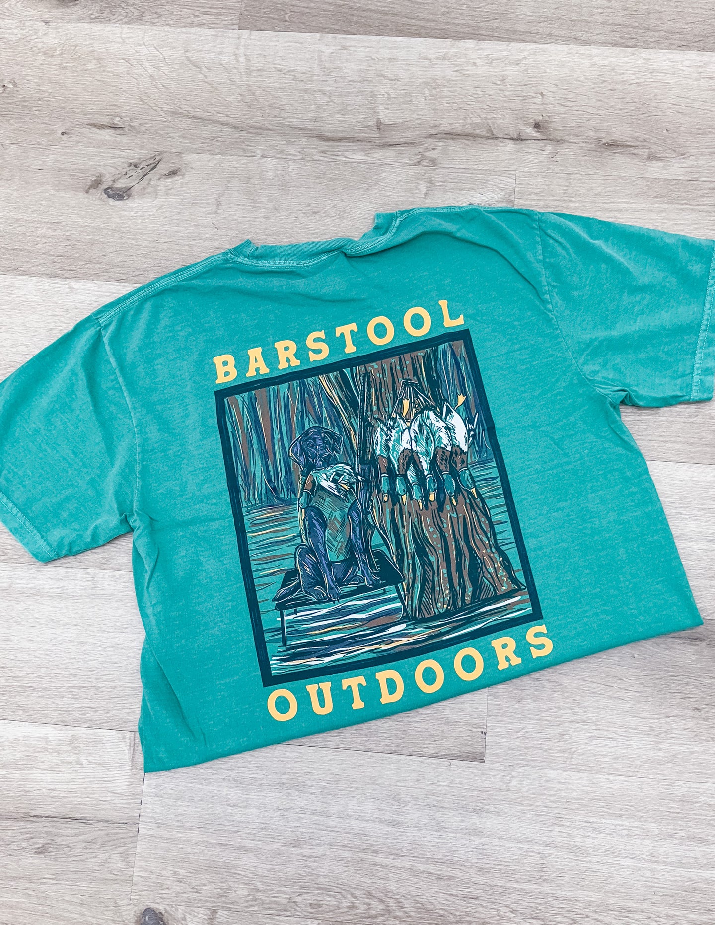 Barstool Sports BSO Duck Hunt Lab Pocket SS Tee