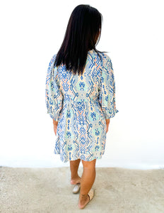 Good And Gone 3/4 Sleeve Dress