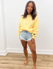 Load image into Gallery viewer, Lulu Mac Mono Logo Sweatshirt in Butter