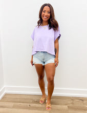 Load image into Gallery viewer, Fly With You Open Back Top in Lavender