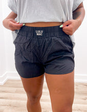 Load image into Gallery viewer, Lulu Mac DD Solid Black Shorts