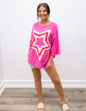 Load image into Gallery viewer, Staying The Same Star Patched Top